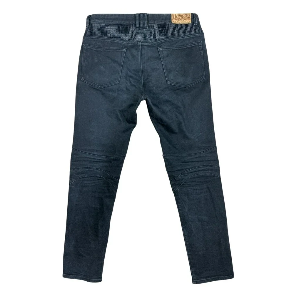 Uglybros Featherbed-K Black Motorcycle Riding Jeans Armor Mens Size 34 Moto Pant